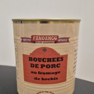 Bouchées de porc au fromage de brebis