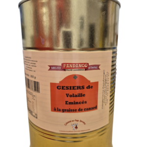 Gésiers de volaille émincés